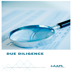 Due Diligence Seminar Guide
