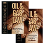 Oil & Gas Law Books (State & Topic)